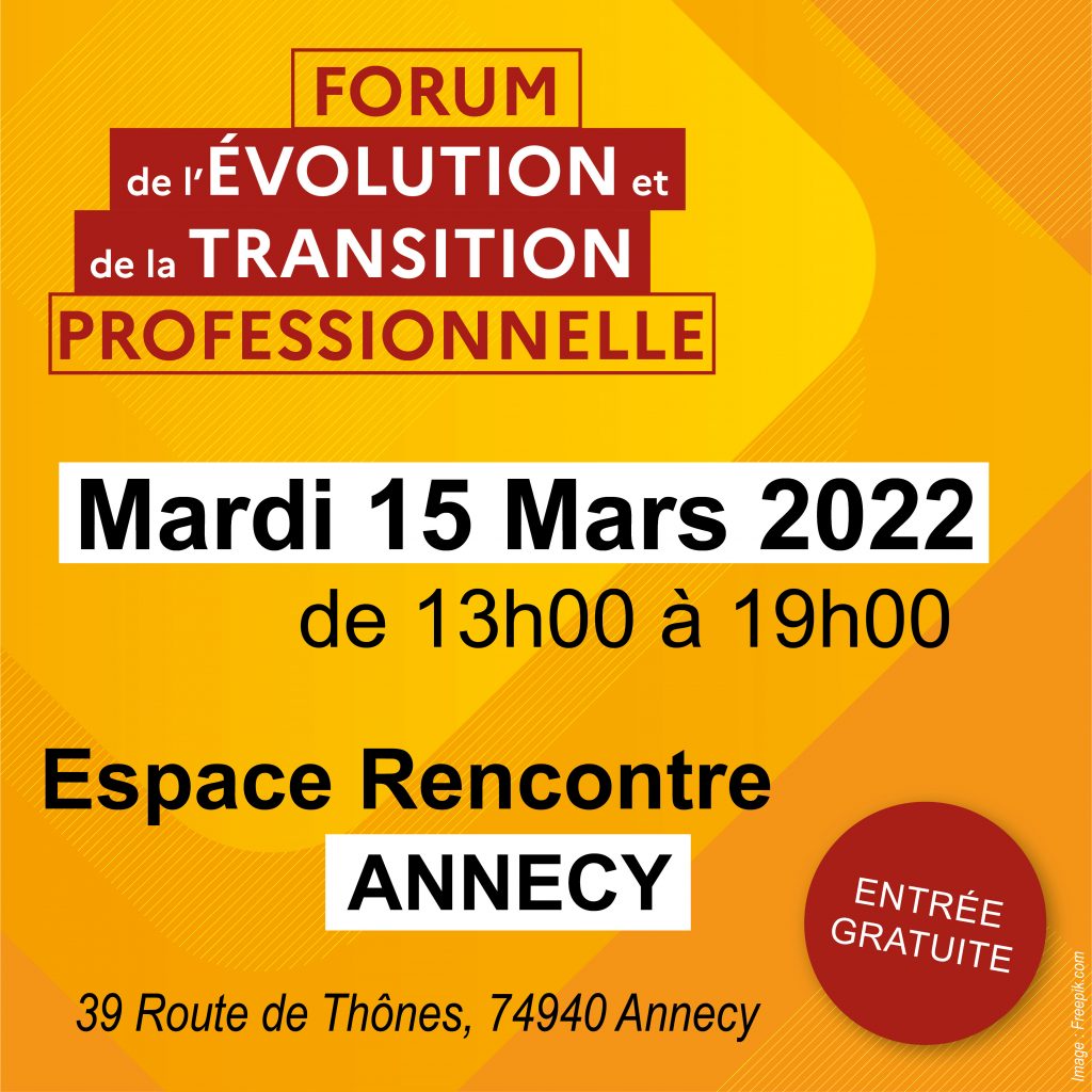 Forum de l'Evolution et de la Transition Professionnelle d'Annecy